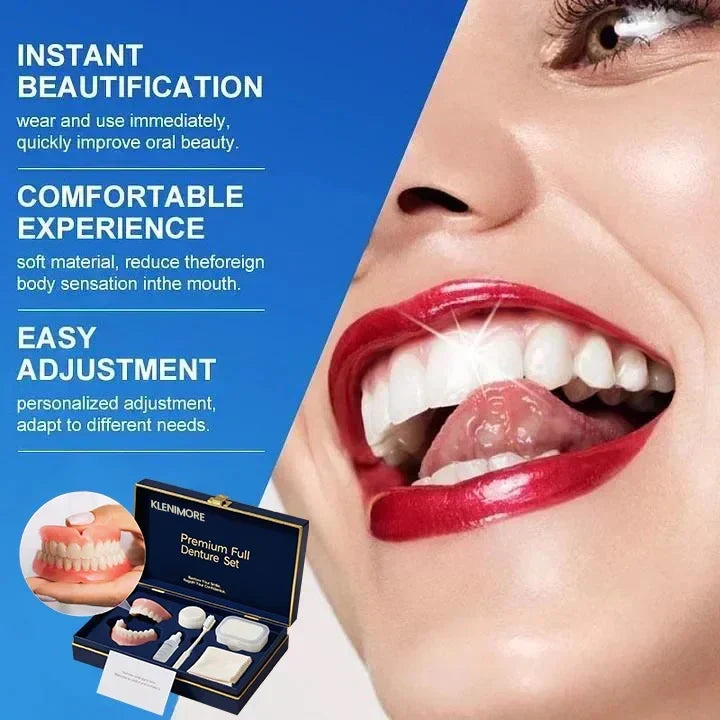 ⏰ Ends Today: 50% OFF! 🌎 KLENIMORE™ Daily Smile Confidence Set — Natural Look, Easy Everyday Wear