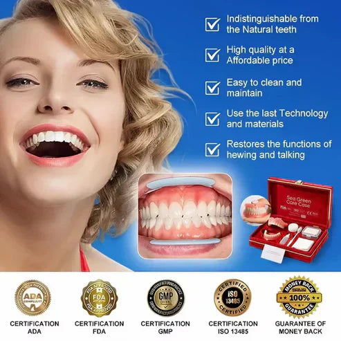 ⏰ Ends Today: 50% OFF!  KLENIMORE™ Daily Smile Confidence Set — Natural Look, Easy Everyday Wear