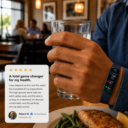 ⚡ Final 1 Hours Launch Offer 🏆 2026 Pryxo™ M9 Non-Invasive Smart Band 📈12 health reports - No-Prick