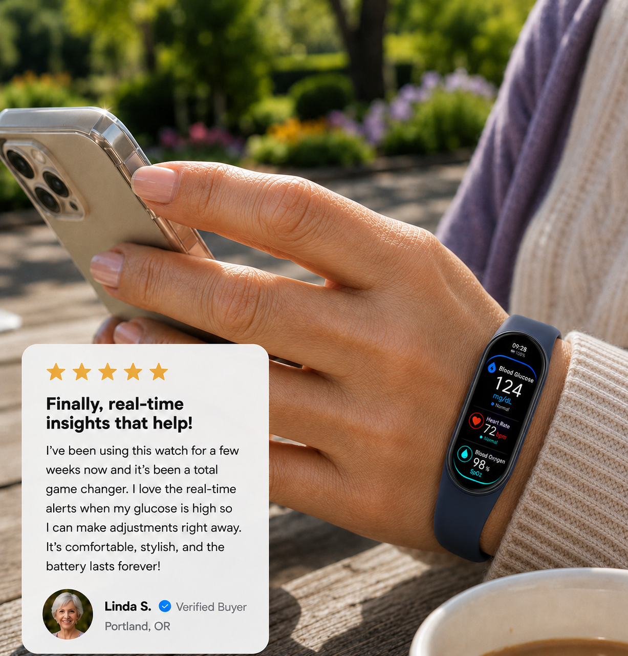 ⚡ Final 1 Hours Launch Offer 🏆 2026 Pryxo™ M9 Non-Invasive Smart Band 📈12 health reports - No-Prick
