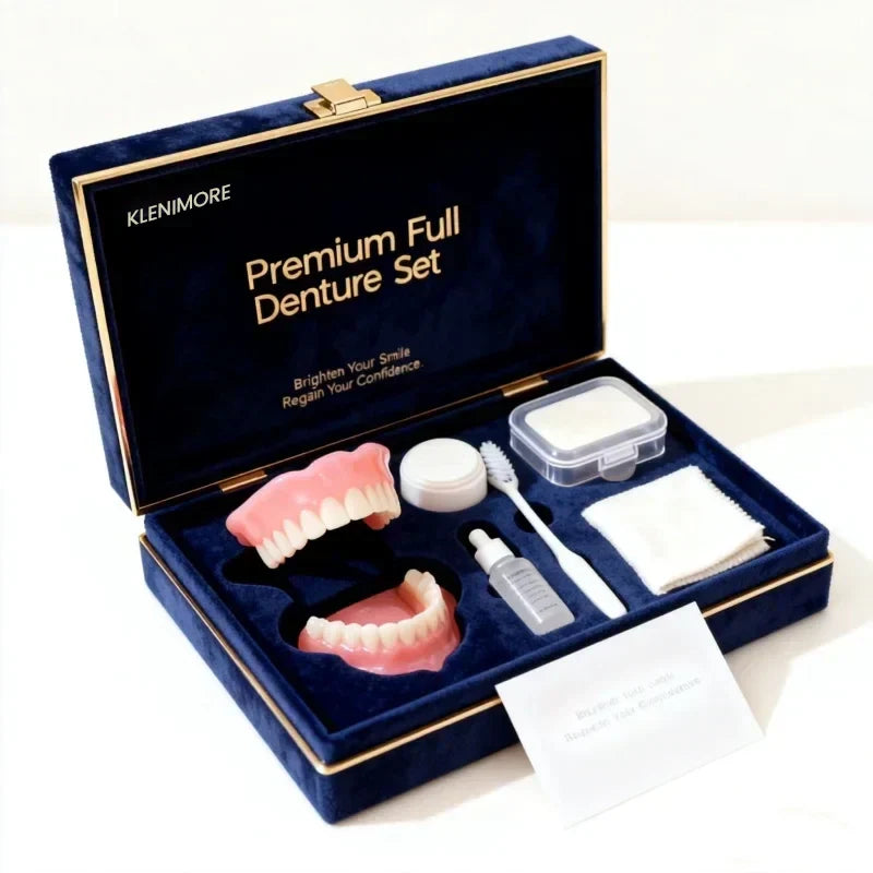 ⏰ Ends Today: 50% OFF! 🌎 KLENIMORE™ Daily Smile Confidence Set — Natural Look, Easy Everyday Wear